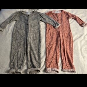 Kids Cozy Jumpsuit Sets Size 3T